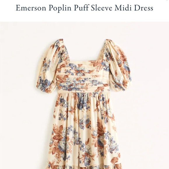ISO Abercrombie Emerson dress MIDI length - Picture 1 of 1